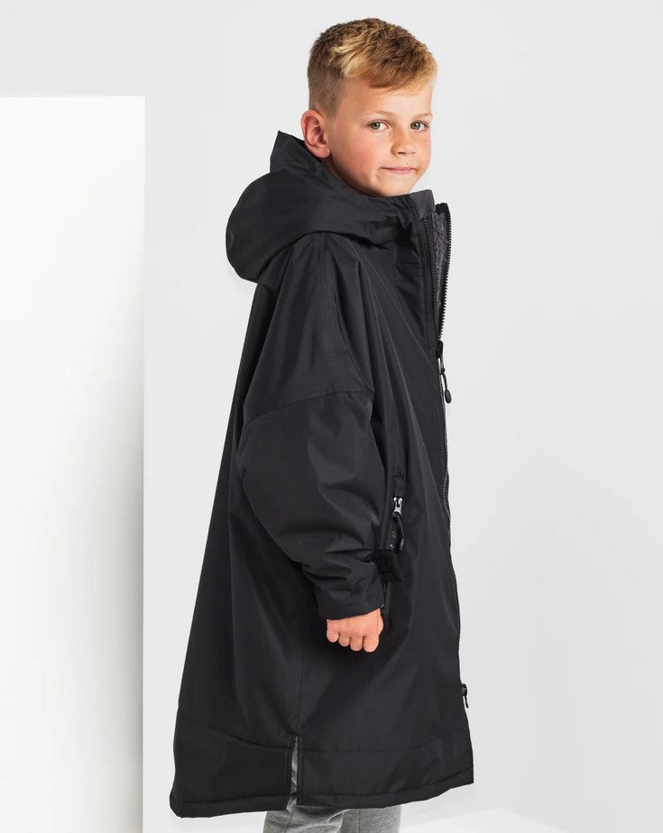 Kids' TriDri Insulated ¾ Length 280gsm All-Weather Changing Robe Coat {TR80B}