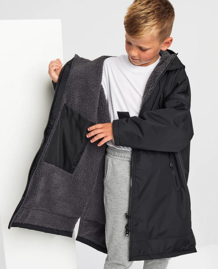 Kids' TriDri Insulated ¾ Length 280gsm All-Weather Changing Robe Coat {TR80B}