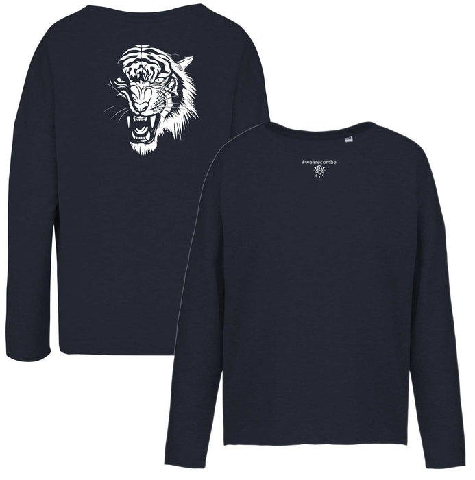 WPRFC Ladies Tiger Raw Cut Sweatshirt {WP-KB471}