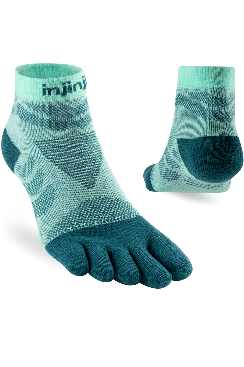Injinji Women's Mid-Weight Ultra-Run Mini-Crew Toe Socks (INJ-WULTRA-MC)
