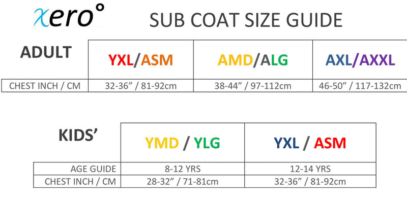 Xero Degrees Adult Team Insulated Long Sub Coat {XO-CH827}