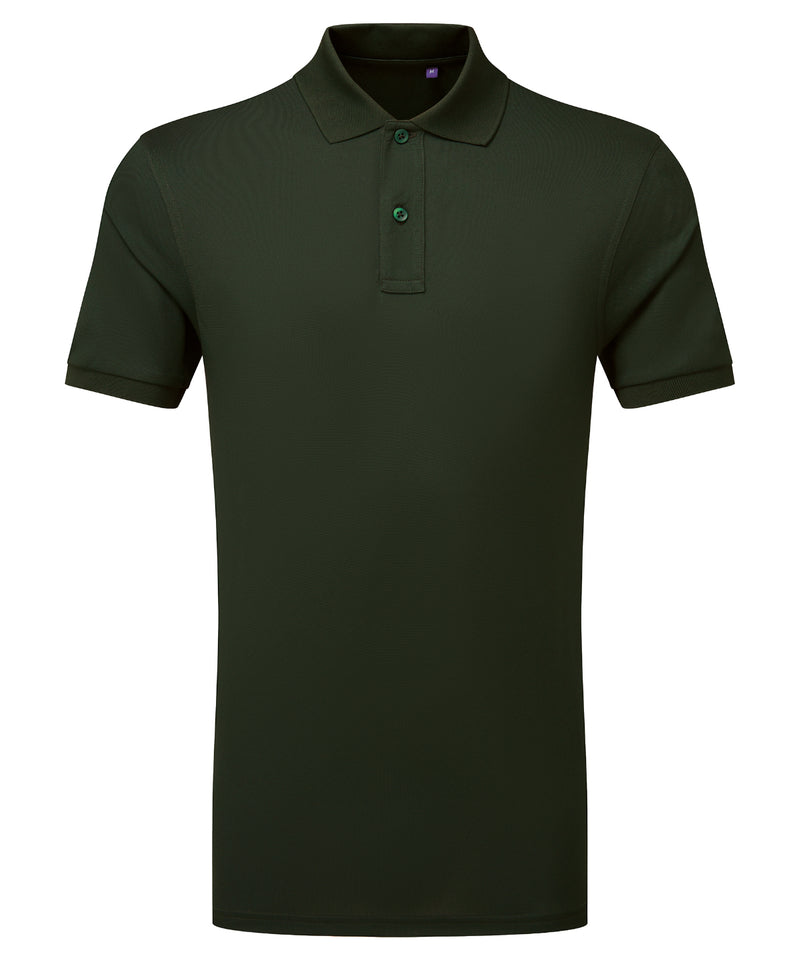 Men's Asquith & Fox Smooth Cationic Recycled Polyester Polo {AQ001}