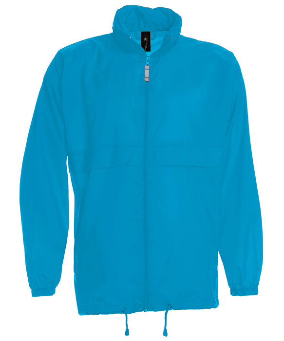 Unisex B&C Sirocco Full Zip Packable Rain Jacket {BA601}