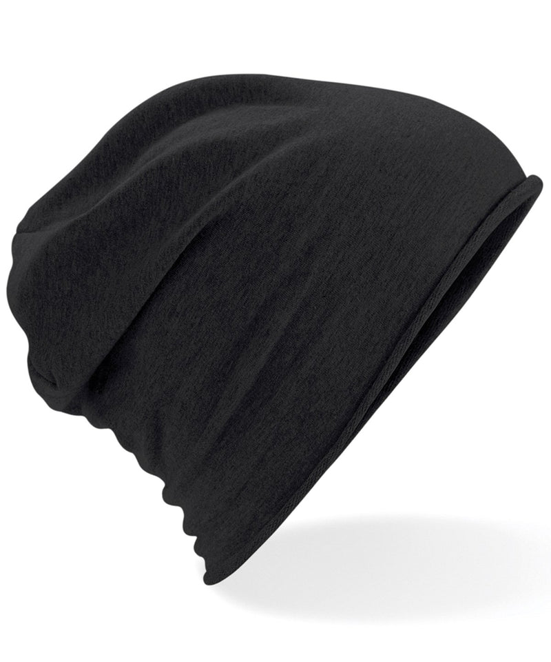Adult Beechfield Cotton-Rich Jersey Knit Slouch Beanie {BC361}