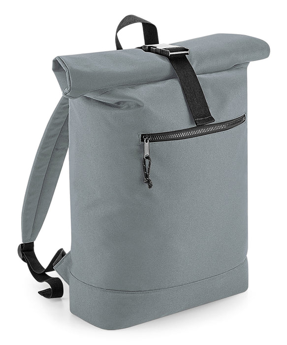 BagBase 20lt Recycled Roll Top Dry Backpack {BG286}