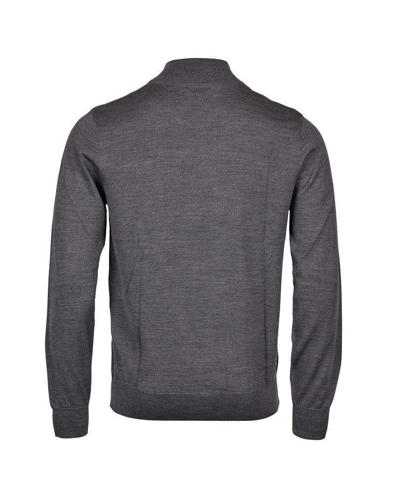 Men's Tee Jays Merino Blend Half Zip Mid-Layer {TJ6010}