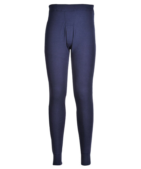 Portwest Men's Polyester Cotton Thermal Base Layer Leggings {PW142}