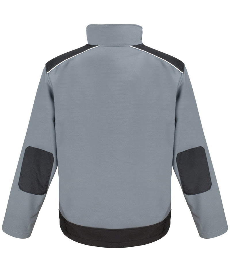Result Men's Work-Guard Ripstop Softshell Site Jacket {R124A}