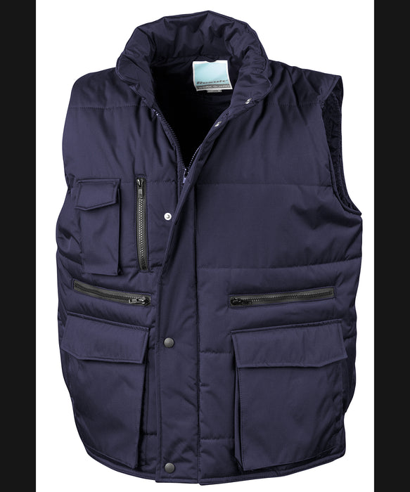 Result Men's Work-Guard Lance Body Warmer Gilet {R127A}