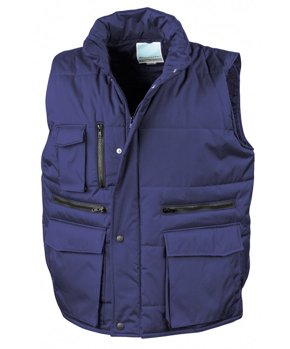 Result Men's Work-Guard Lance Body Warmer Gilet {R127A}