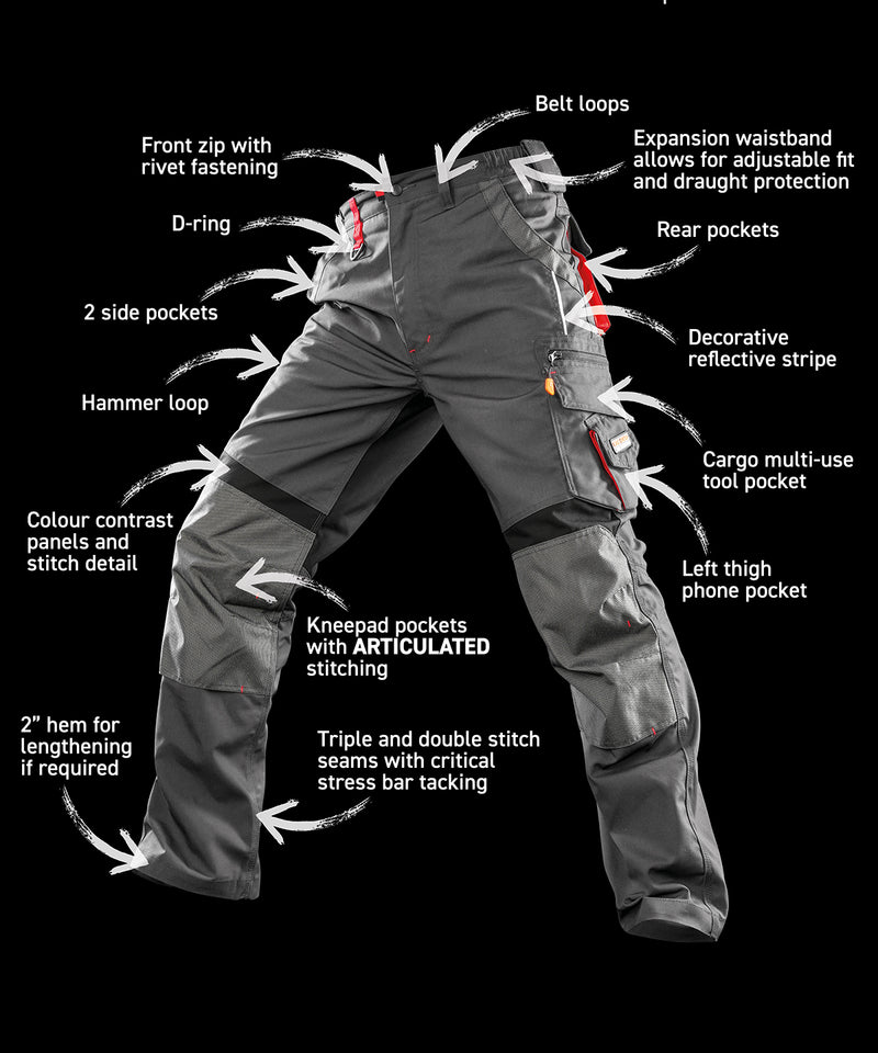 Result Men's Work-Guard technical Site Pants {R310X}