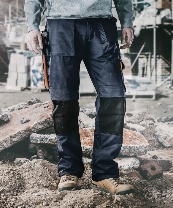 Scruffs Men's Worker Polyester Cotton Work Trousers {SH056}