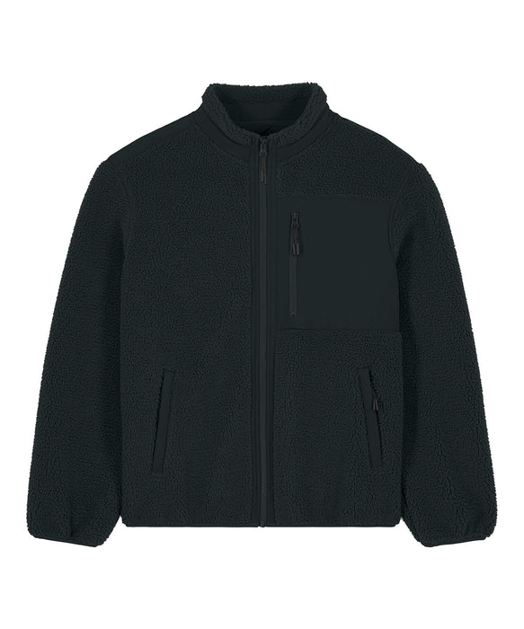 Stanley & Stella Unisex Brooker 450gsm Sherpa Fleece Full Zip Jacket {SX-249}