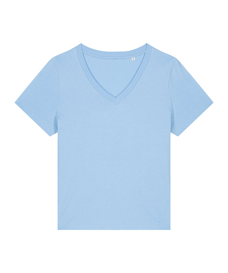 Stanley & Stella Women's Stella Isla Iconics 2.0 V-Neck Organic Cotton Tee {SX720}
