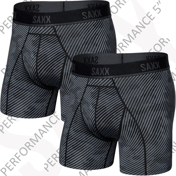 SAXX Men's Kinetic 5" Boxers TWIN PACK {SXBB32-TWIN}