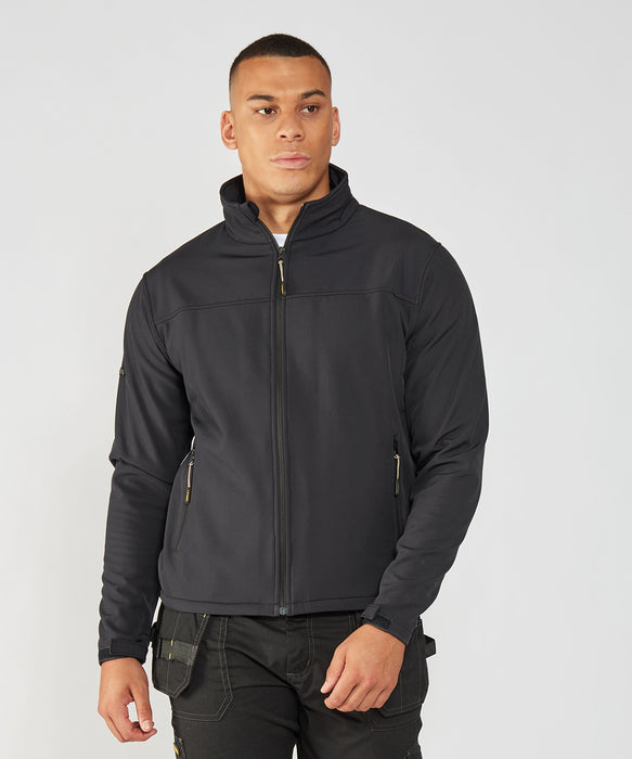 Stanley Workwear Men's Teton 2-Layer Full Zip Softshell Jacket {SY020}