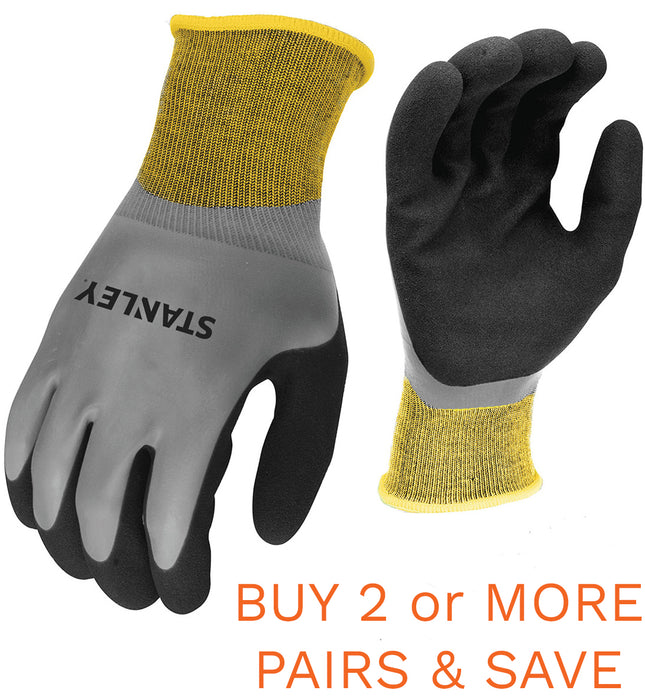 Stanley Workwear Waterproof Gripper Gloves {SY101}