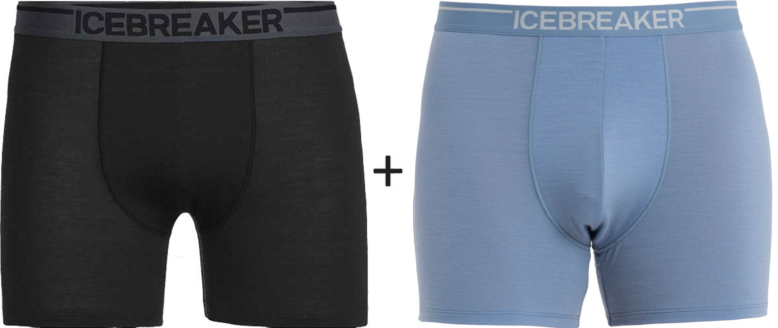 Men's Icebreaker Anatomica Boxer Briefs TWIN PACK {IC-103029-TWIN} —  Baselayer Ltd