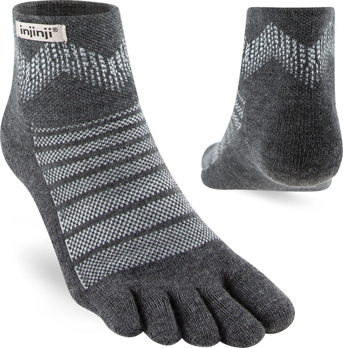Injinji Outdoor Mid-Weight Merino Wool Mini-Crew Toe Socks (INJ-MODC)