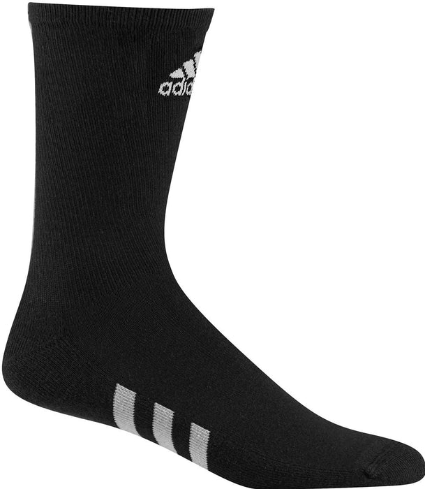 Adidas Gold Cotton Blend 3 PAIR PACK Crew Length Sports Socks (AD113)