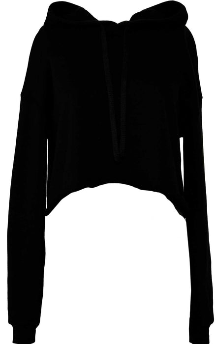 Women's Bella + Canvas Airlume Cropped Cotton Hoody (BE-220)