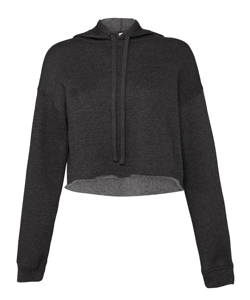 Women's Bella + Canvas Airlume Cropped Cotton Hoody (BE-220)