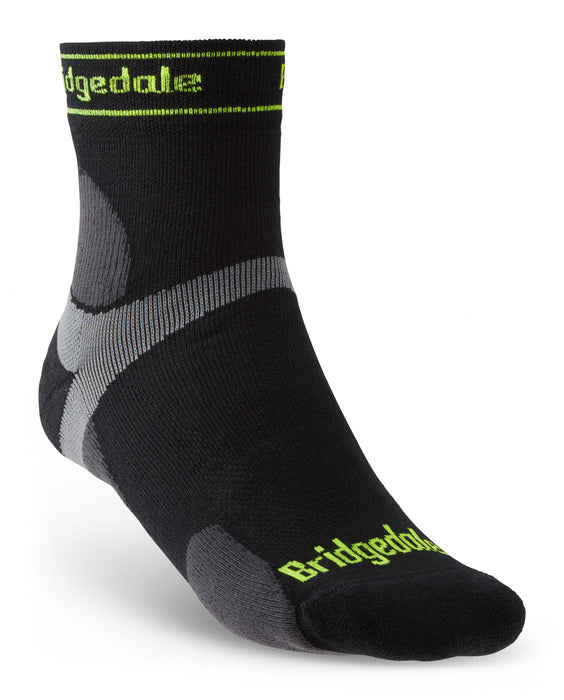 Bridgedale Men's Ultra-Lightweight T2 Merino Run Mini-Crew Socks {BR-710201}
