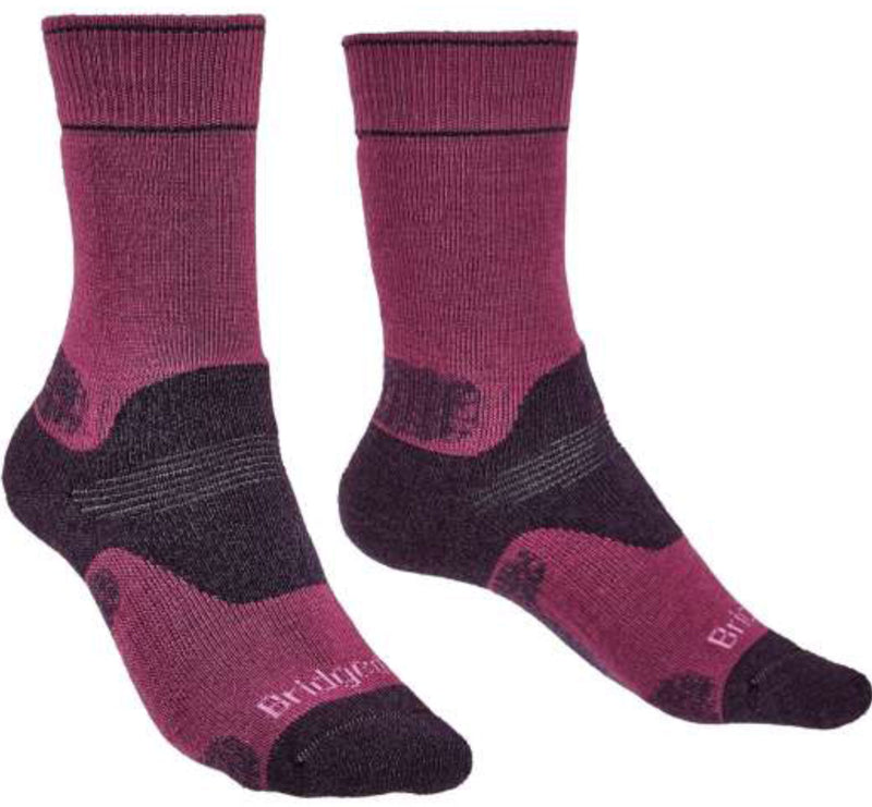 Bridgedale Women's Midweight Merino Performance Hiking Crew Socks {BR-710644}
