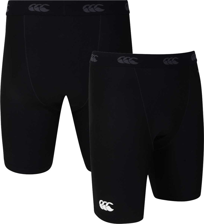 Men's Canterbury Thermoreg Warm Baselayer Shorts {QE523558}