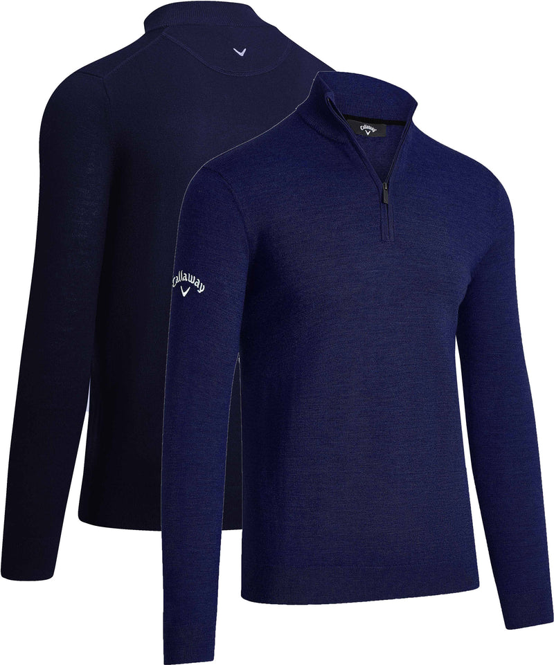 Men's Callaway Golf 260 GSM Merino Wool ¼ Zip Midlayer {CG-GS80Z3}