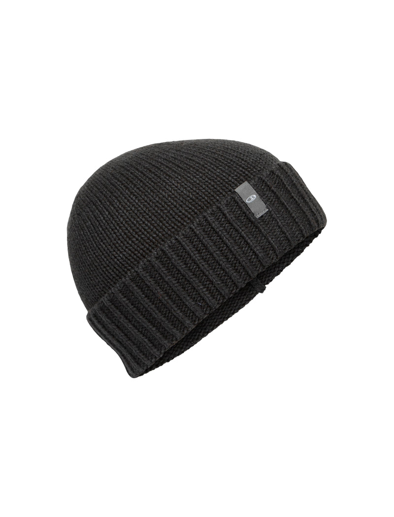 Icebreaker Unisex Merino Wool Vela Cuff Cable Knit Beanie {IC-105237}