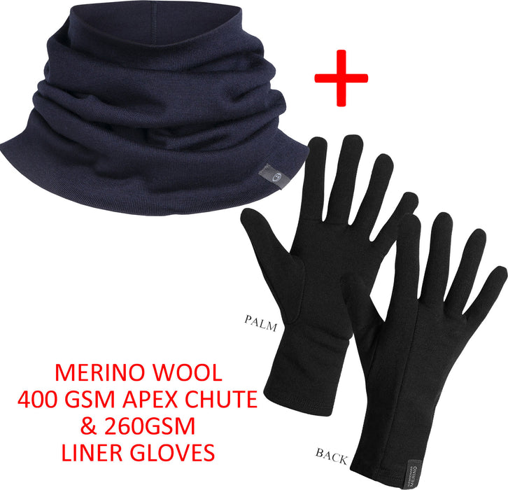 Icebreaker Merino Apex Chute Gloves Bundle