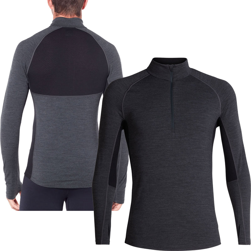 Men's Icebreaker 200 ZoneKnit Long Sleeve Half Zip {IC-0A57CH}