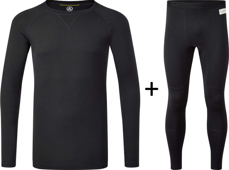 Artilect Men's Flatiron 185 Crew Neck Base Layer COMBO