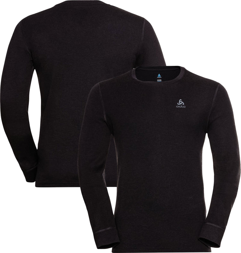ODLO Men's Merino 260 Long Sleeve Base Layer Crew {O-112042}