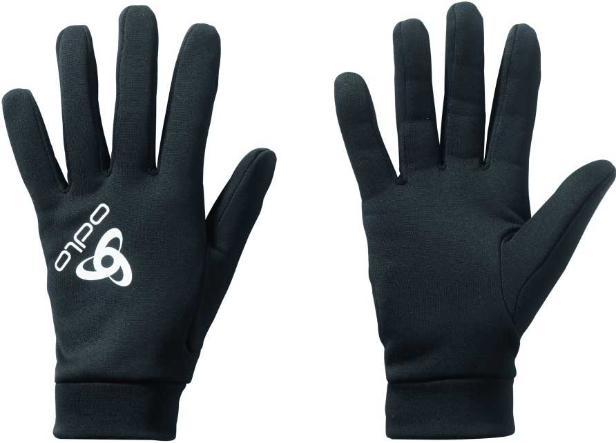 ODLO Stretch Fleece Warm Run Liner Gloves {O-777000}