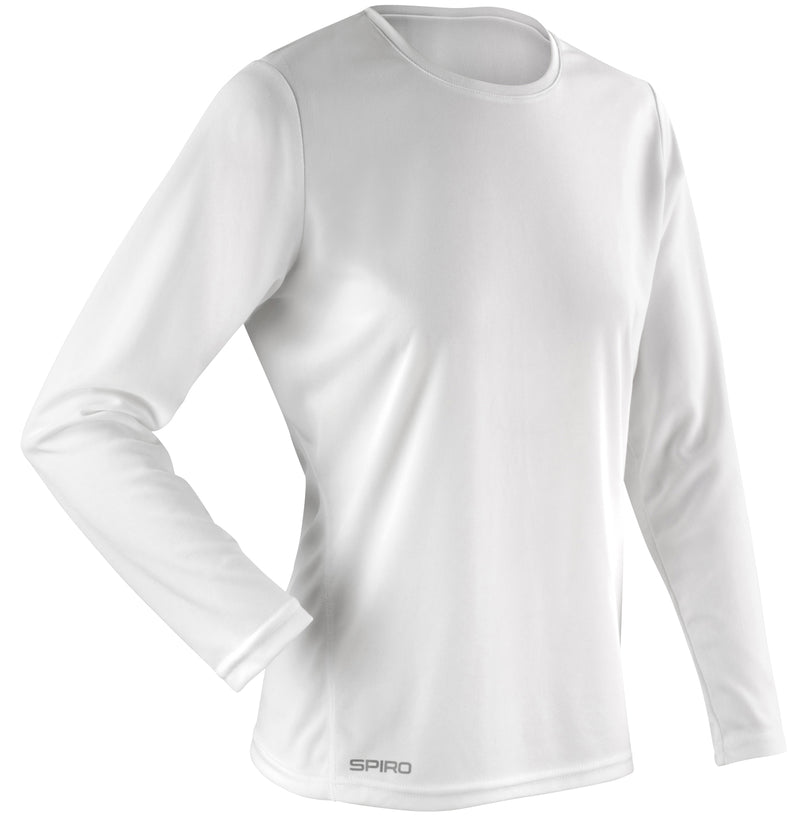 Women's Spiro Active Long Sleeve Tee {R-S254F}