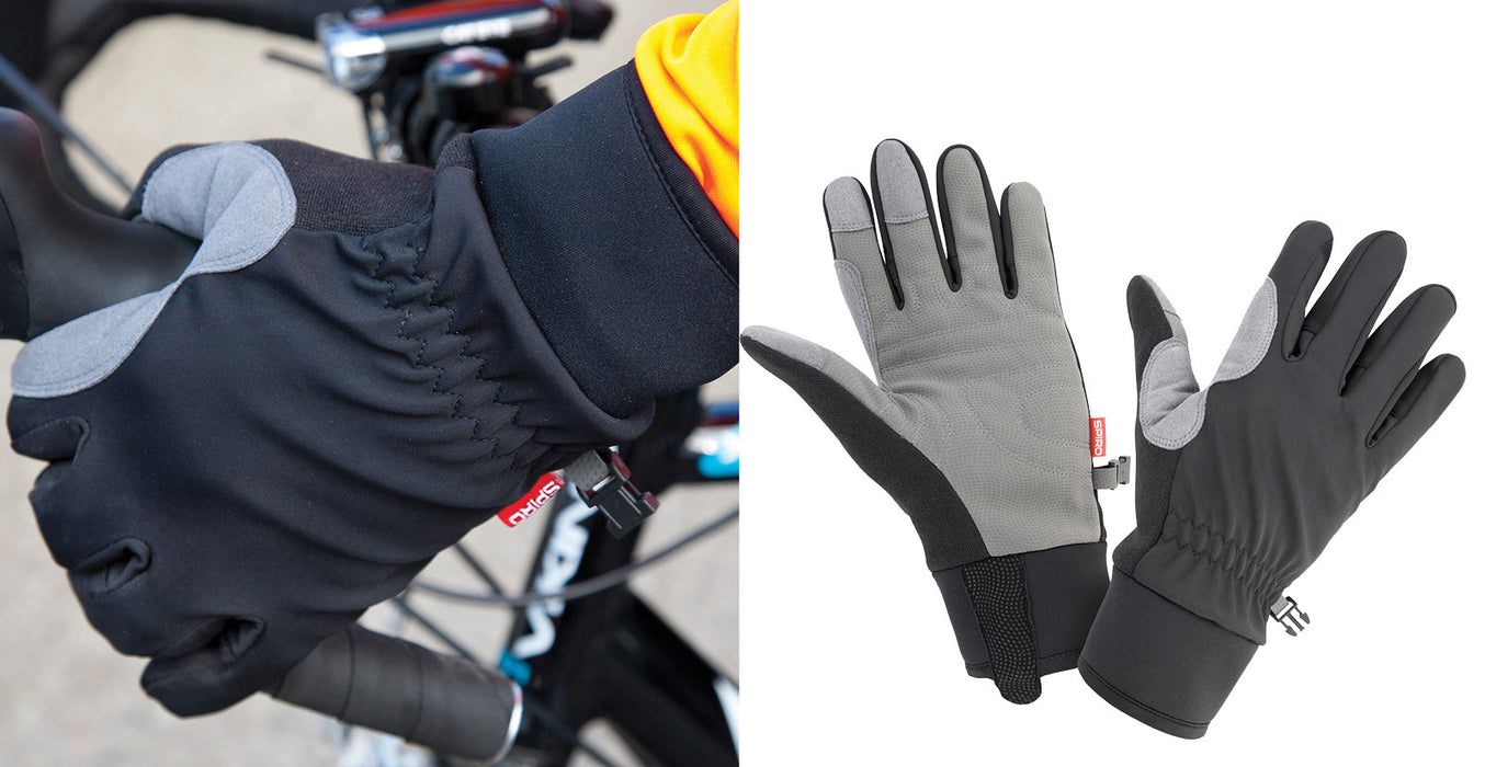 Adult Spiro Long Cuff Cycle Gloves {S258X}