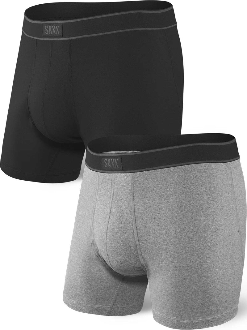 SAXX Men's Daytripper 5" Boxer Briefs with Fly TWIN PAIR PACK {SAXX-PP2A}
