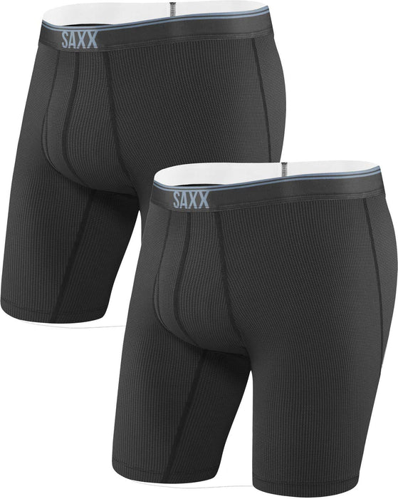 SAXX Men's 7 Quest Boxer Briefs  Longer Leg SAXX Quest Boxers — Baselayer  Ltd