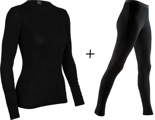 Icebreaker 175 Everyday Leggings Baselayer Pants Black Womens Sz S :  : Clothing & Accessories