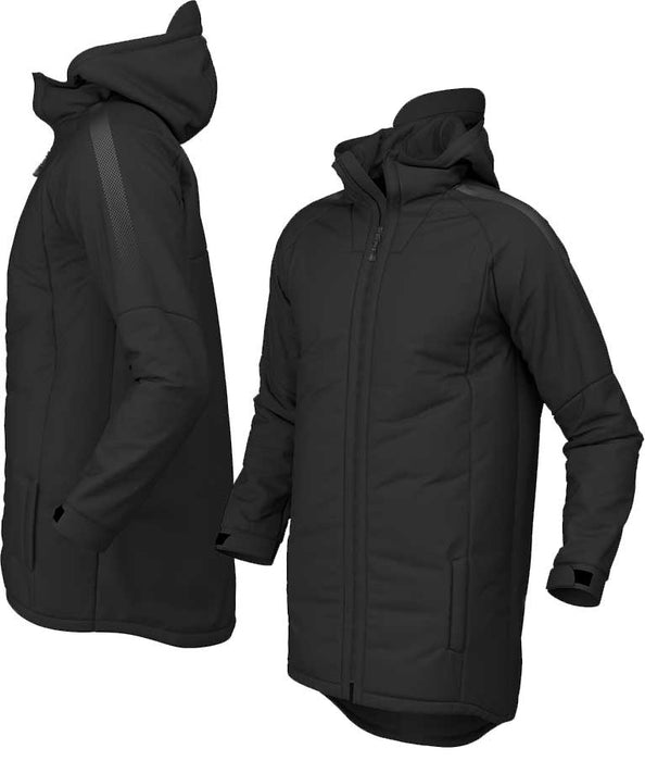 Xero Degrees Youth Edge Series Team Insulated ¾ Length Sideline Sub Jacket {XO-CH894Y}