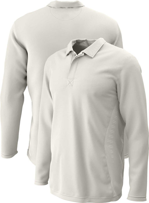 Youth Radial Series Long Sleeve Cricket Shirt {CH883Y}