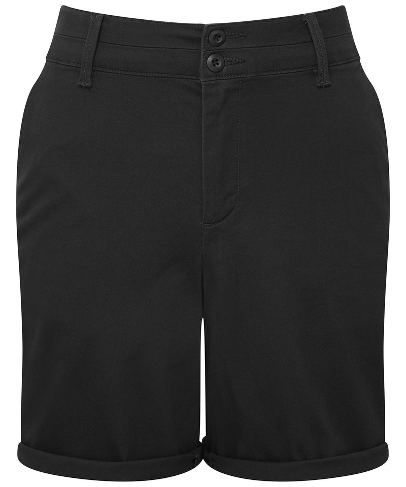 Women's Asquith & Fox Chino Tailored Shorts {R-AQ068}
