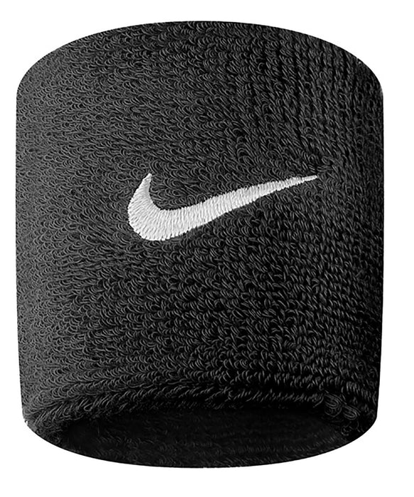 Nike Swoosh Cotton-Rich Wristbands {NK411-PAIR}