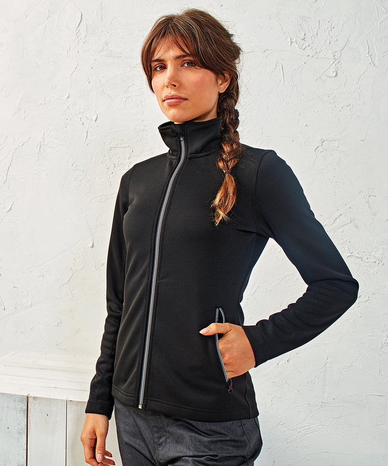 Women's Premier Spun Dyed Full Zip Mid Layer {PR809}
